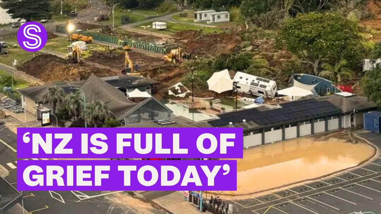 Two teens among six people missing after Mt Maunganui landslide as search continues | Stuff.co.nz
