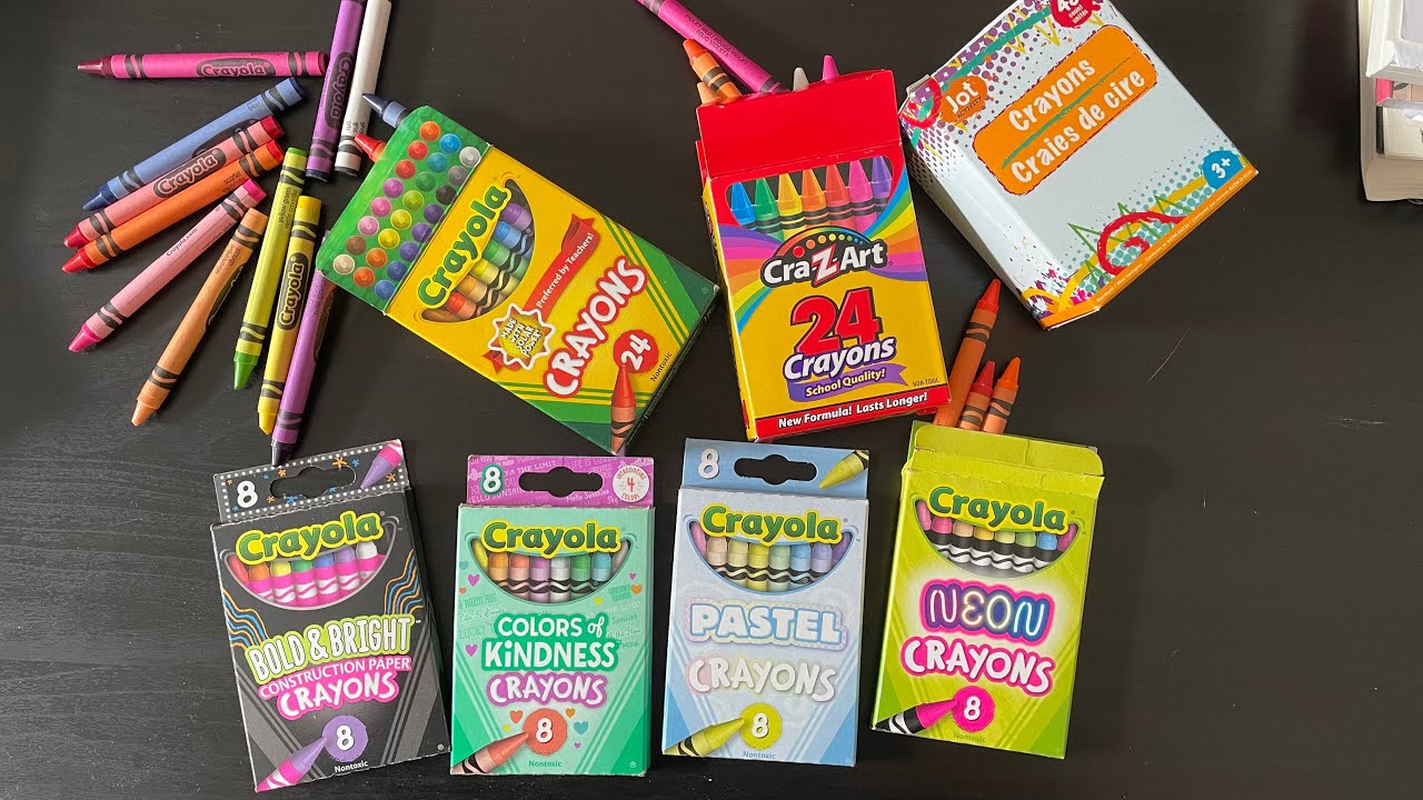 Ways to Blend Wax Crayons!