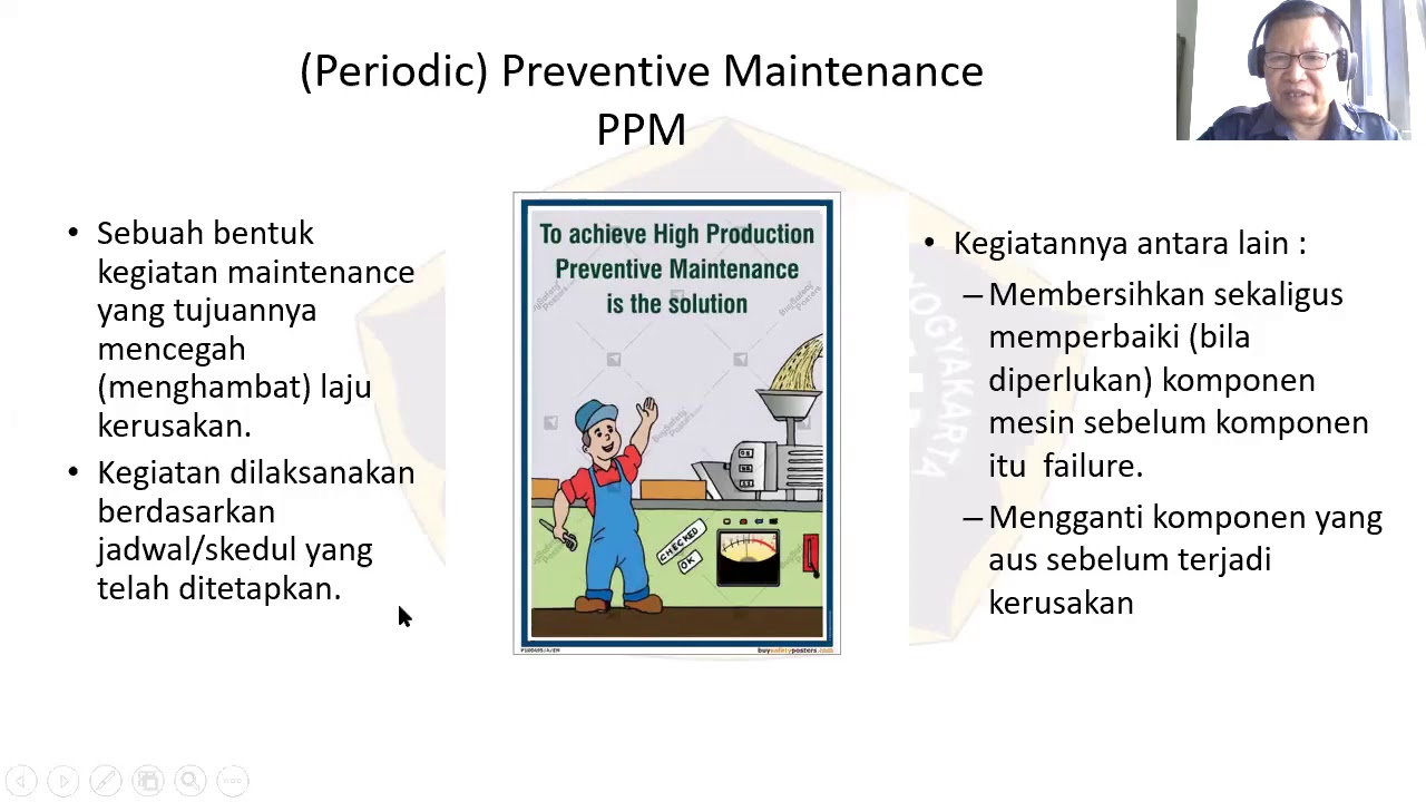 03  T  Perawatan II   Preventive Maintenance   sesi 1   T  Mesin ITNY