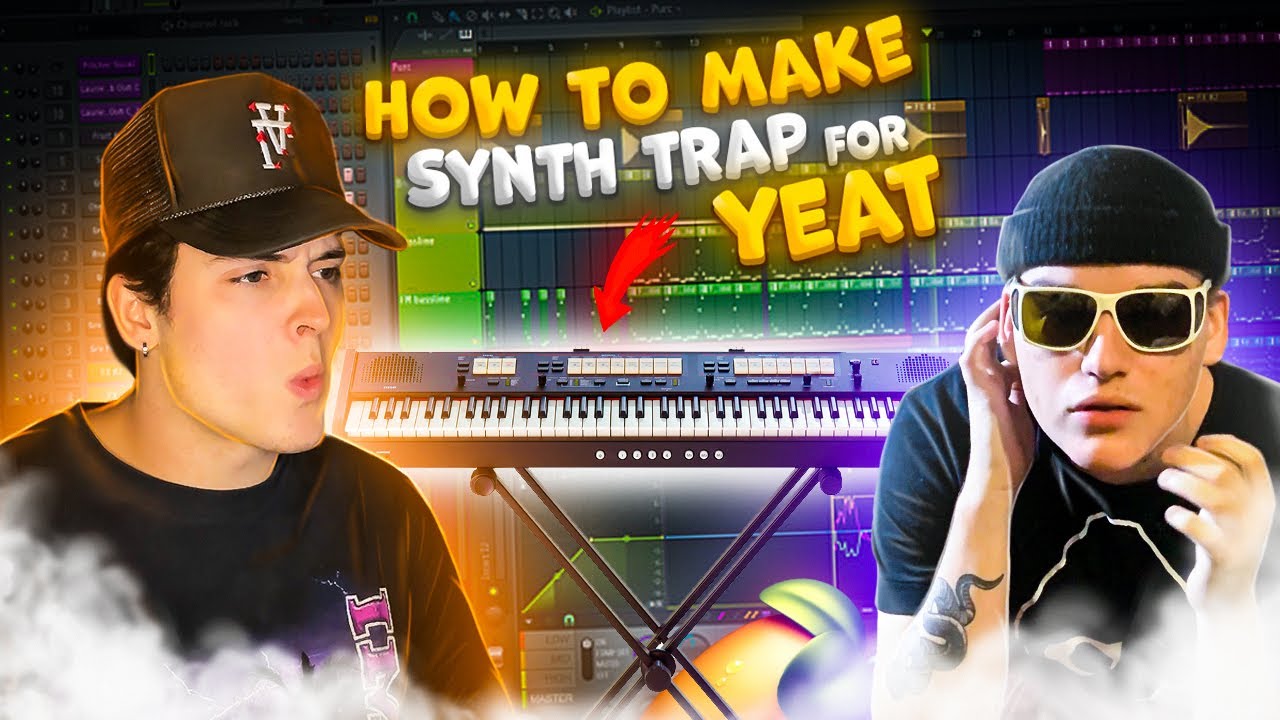 How to make a CRAZY Synth BEAT for YEAT & KEN CARSON (from scratch)