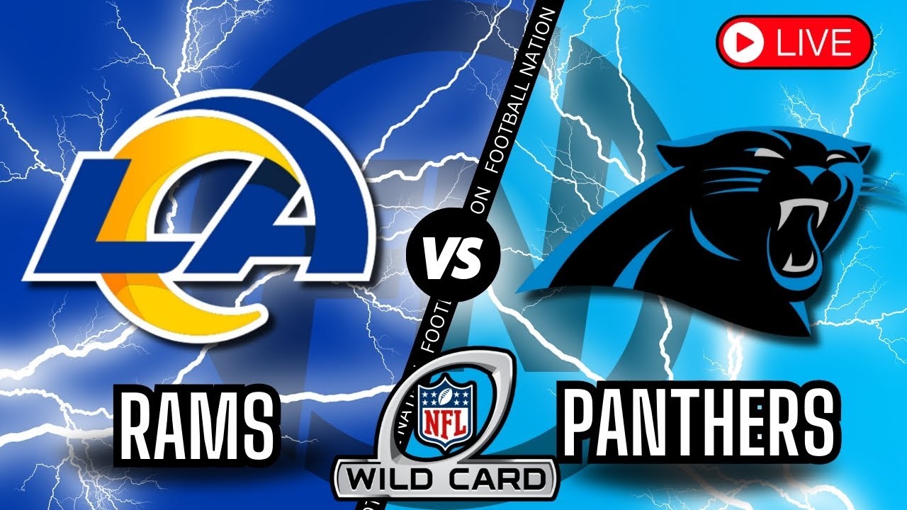 Los Angeles Rams vs Carolina Panthers - NFL Playoffs Wild Card Round - Live Stream Color Radio