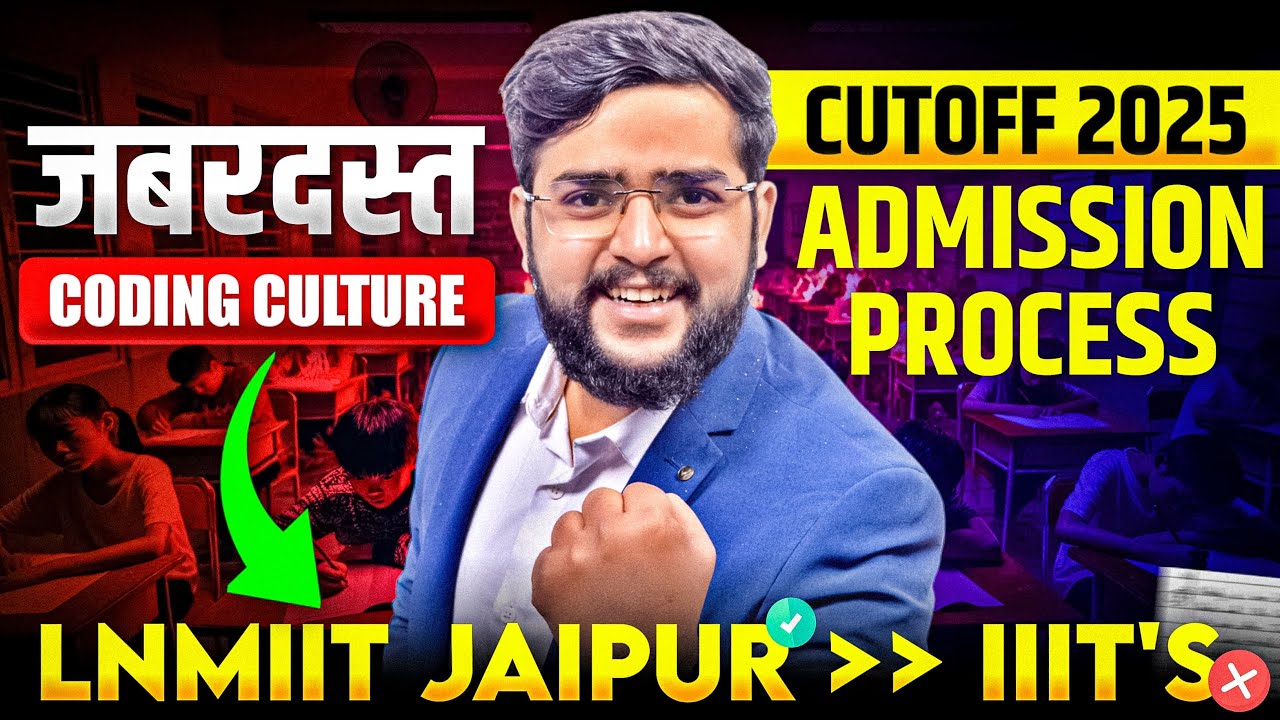 LNMIIT Jaipur B.Tech 2025: Counseling, Cutoff, Fees, Placement & ROI | CSE at Low Percentile
