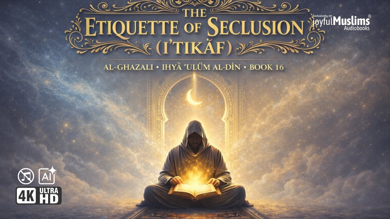 The Etiquette of Seclusion (Iʿtikāf) al-Ghazali | Ihya Ulum al-Deen Book 16 | Full Islamic Audiobook