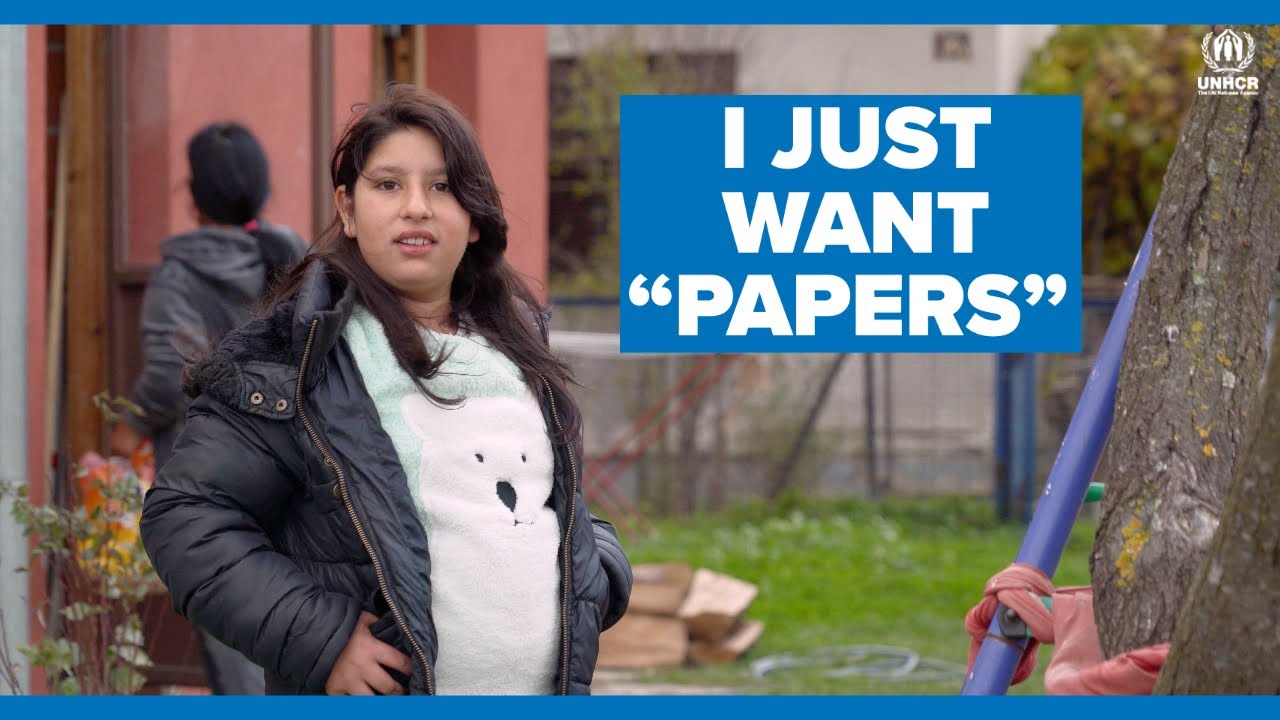 Stateless girl in Croatia dreams of having 