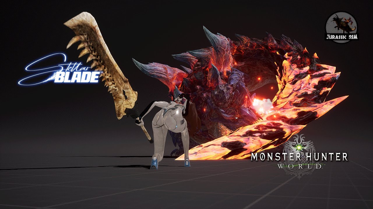 Eve Stellar Blade VS Glavenus | Animation Showcase