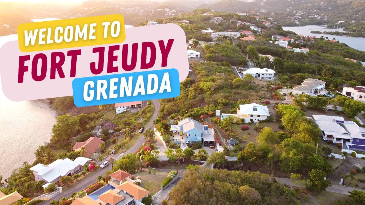 Exploring One of Grenada’s Most Affluent Neighborhoods! Fort Jeudy, St. George! Scenic Driving Tour!