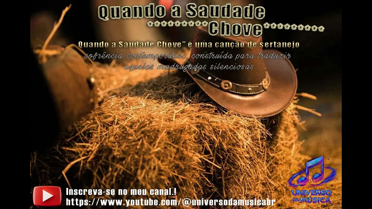 💔 Quando a Saudade Chove no Coração – Sertanejo Emocional que Toca a Alma