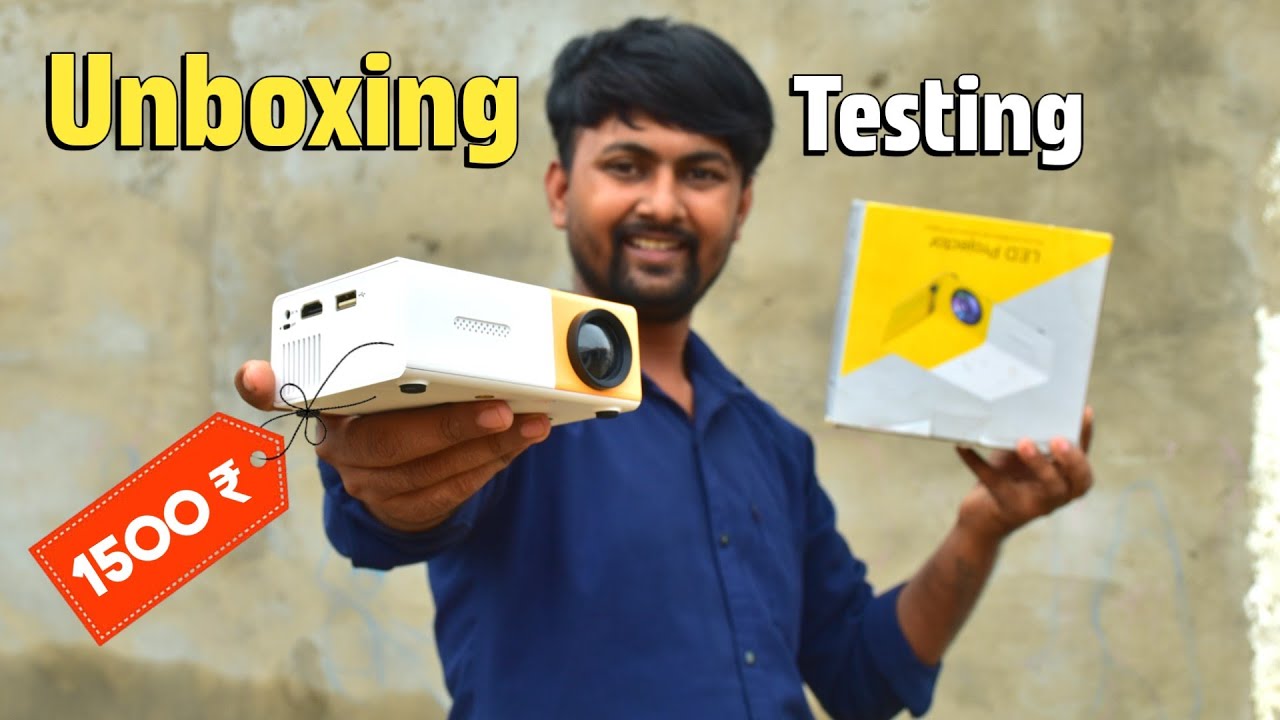 Mini Projector In Your Budget Under 2000 😍 | इतना सस्ता प्रोजेक्टर कहीं नही देखा होगा