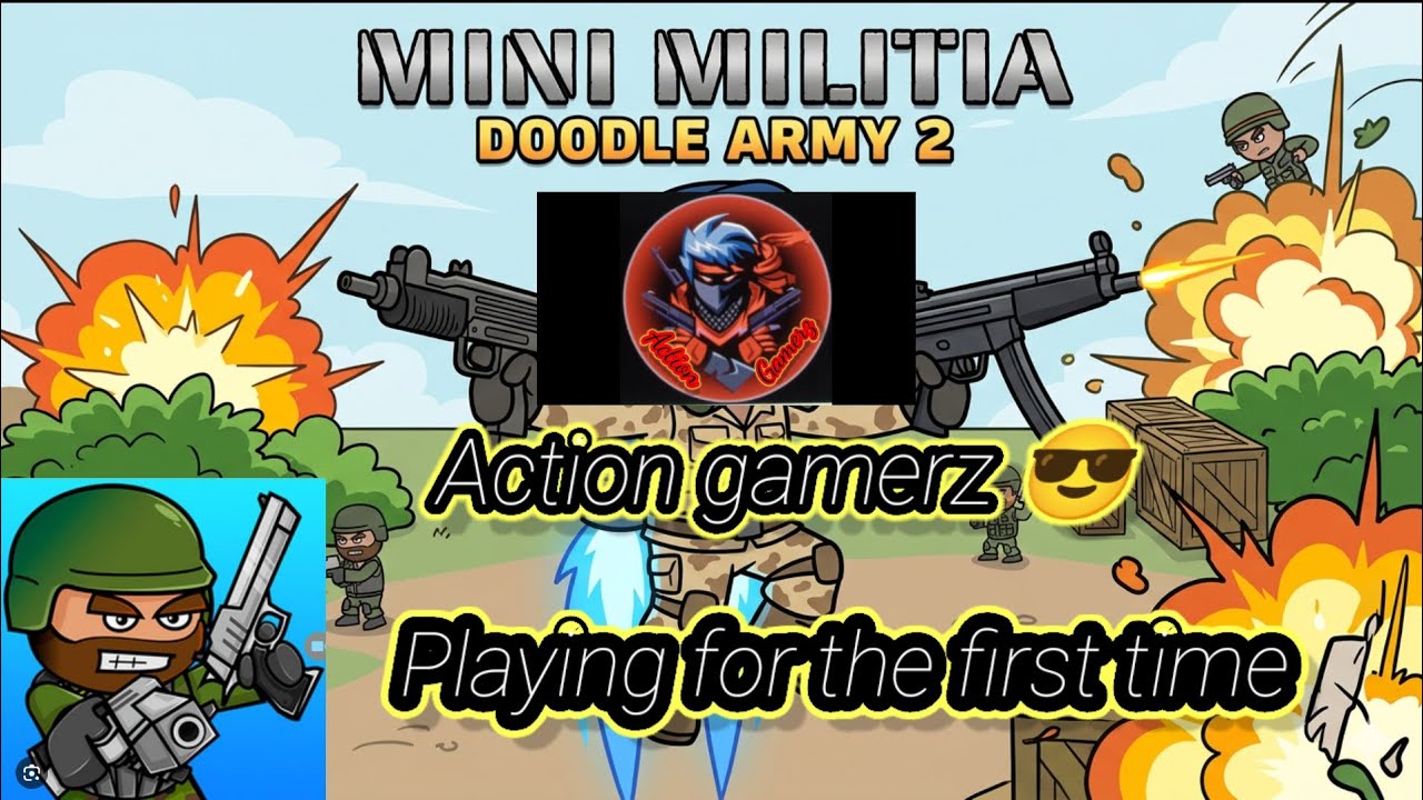# Action gamerz # like # mini militia # adventures # funny # motivational # subscribe 