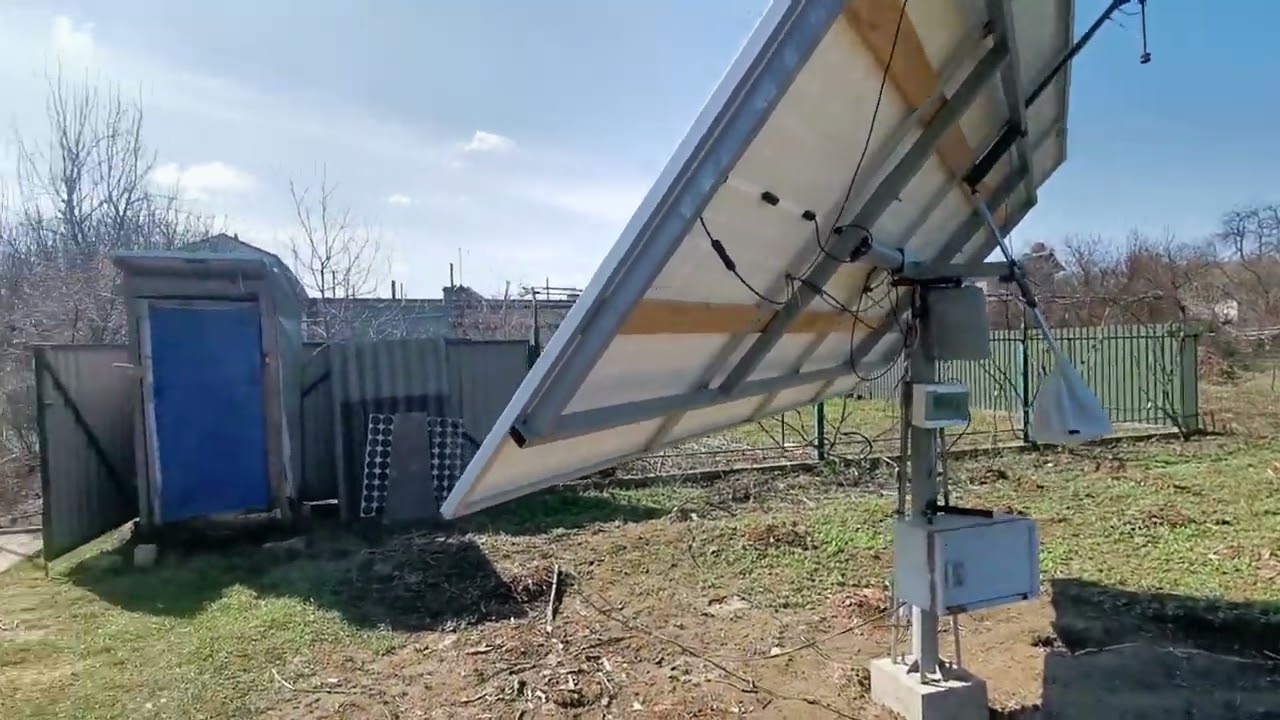 Сонячний трекер своїми руками з автоматикою