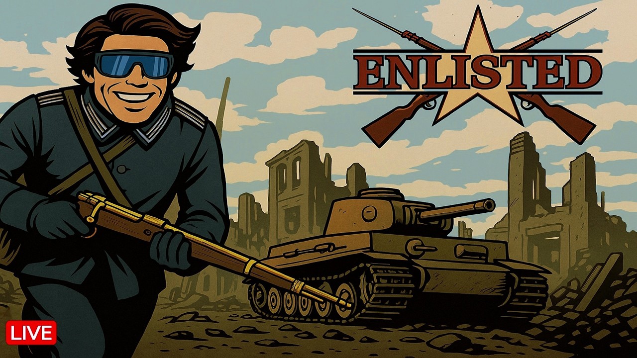 🔵 LIVE VERTICAL | ENLISTED | SNIPER ACTION!🔝