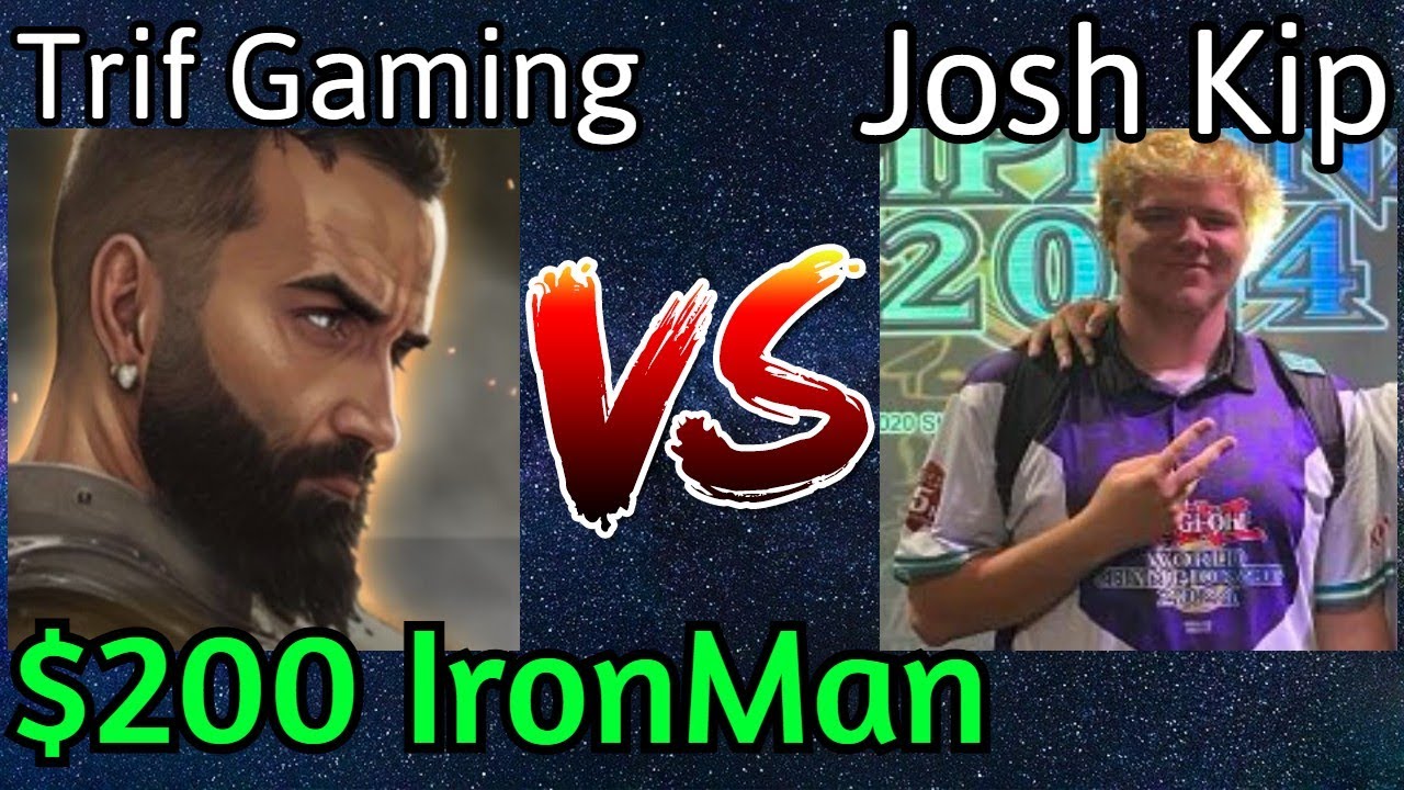 Trif Gaming Vs Josh Kip $200 IronMan Yu-Gi-Oh!