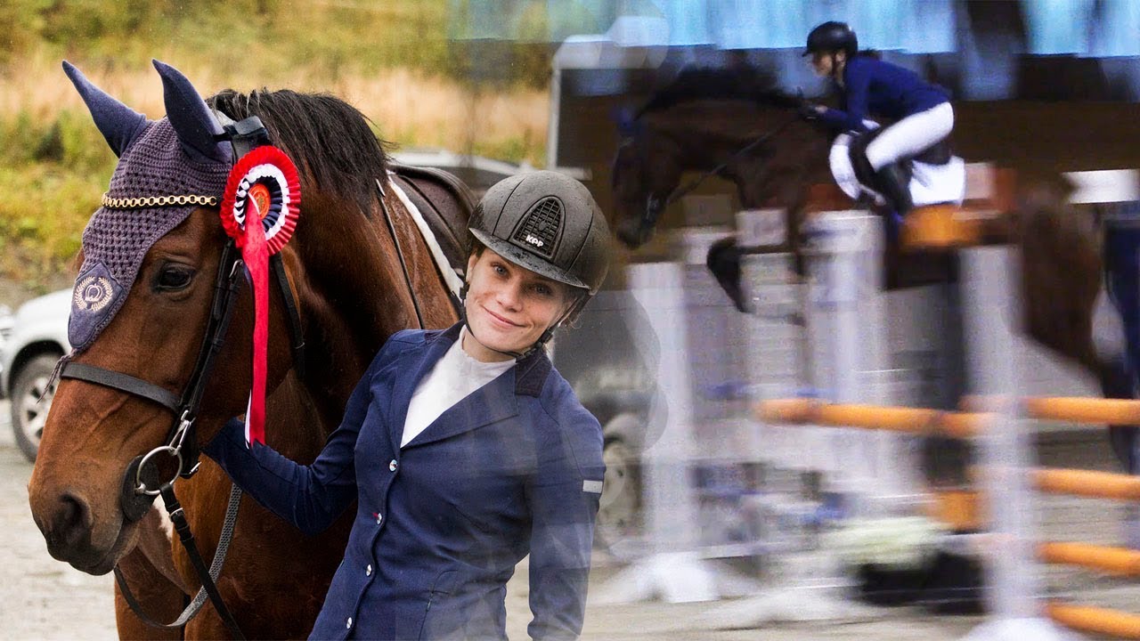 Siste stevne med Paloma - 100 cm Bratsberg Ridesenter 7.10.17