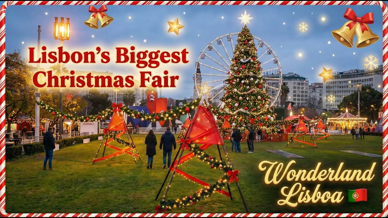 Wonderland Lisboa 🇵🇹 | Lisbon’s Largest Christmas Fair