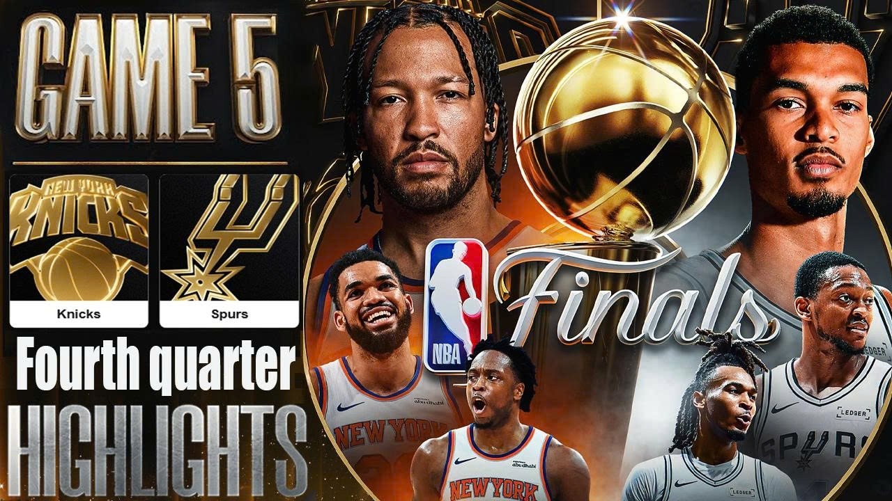 San Antonio Spurs Vs New York Knicks 4TH Game 5 Highlights - June 13,2026 | NBA - FINALS.