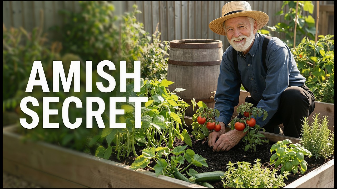 How Amish Water Their Gardens Without Hoses or Irrigation Systems