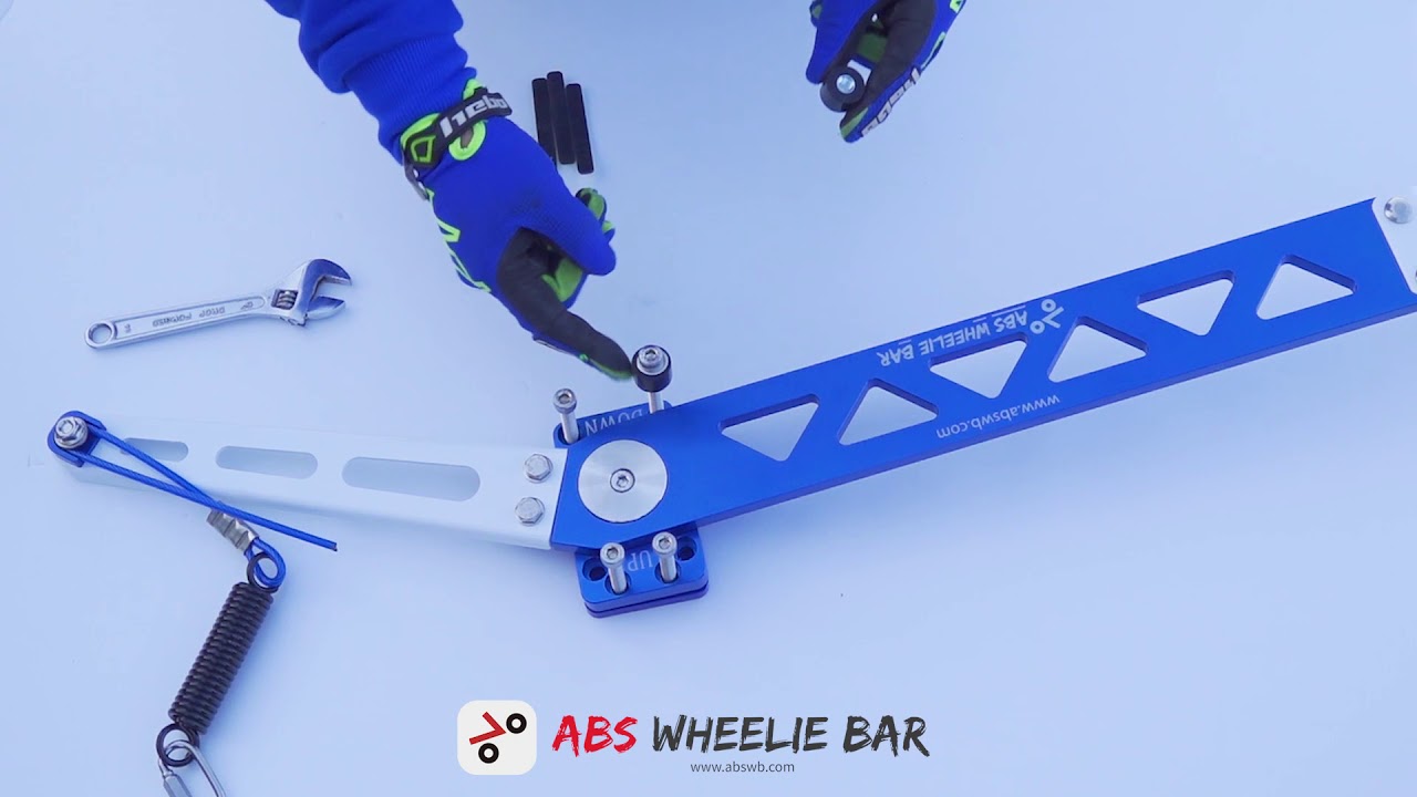 ABS WHEELIE BAR Assembly video