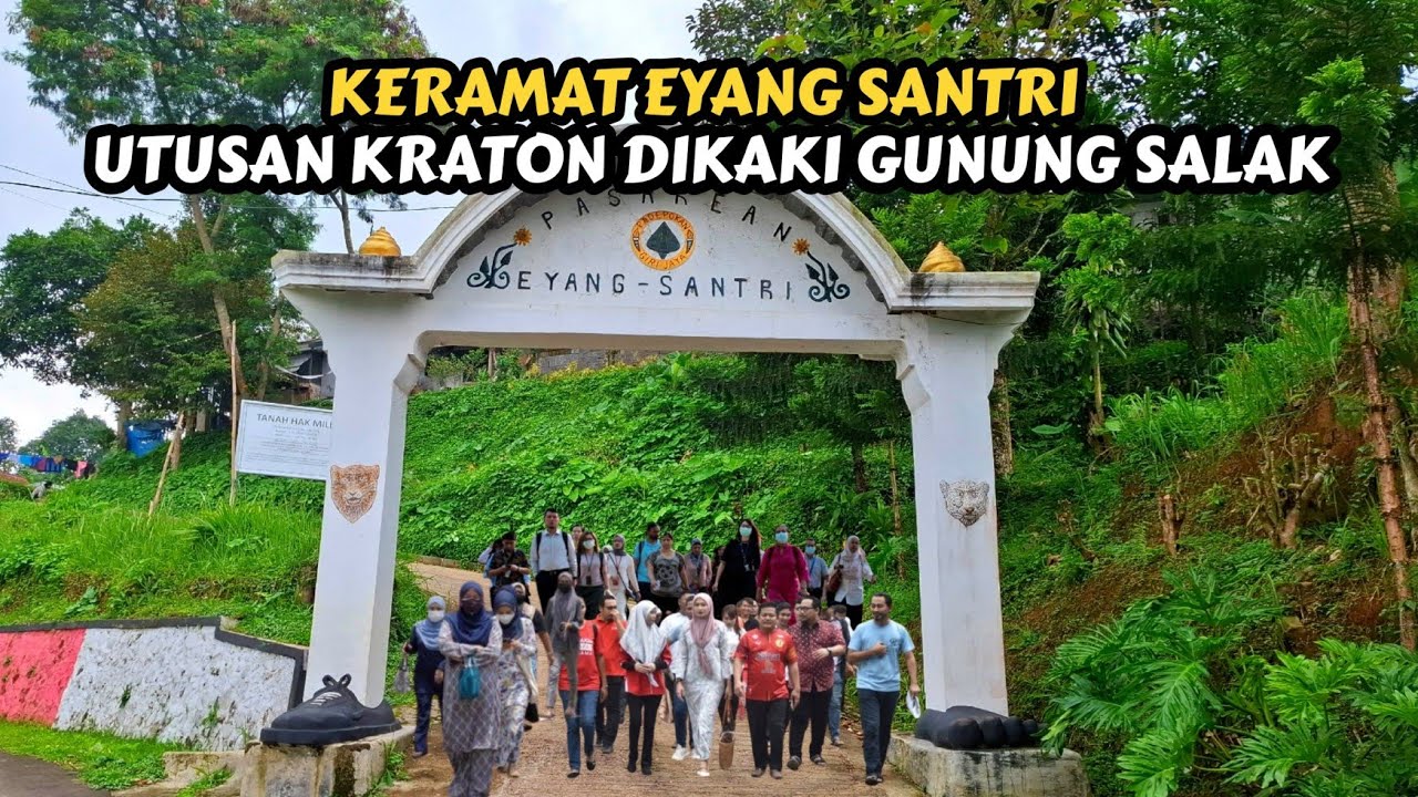 Makam Keramat Eyang Santri Di Kaki Gunung Salak Beliau Keturunan Eyang Samber Nyowo