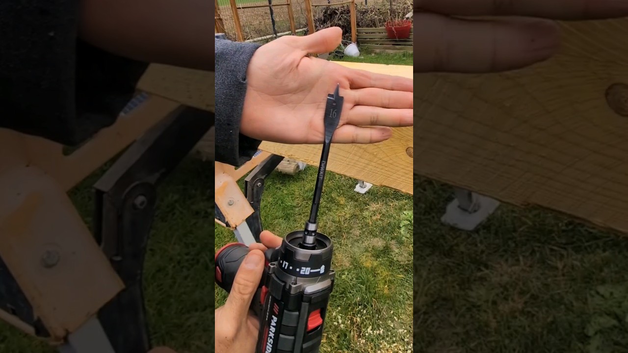 lidl perceuse visseuse sans fil 12v Parkside performance PBSPA 12 D4 brushless test per&ccedil;age 32mm!!!