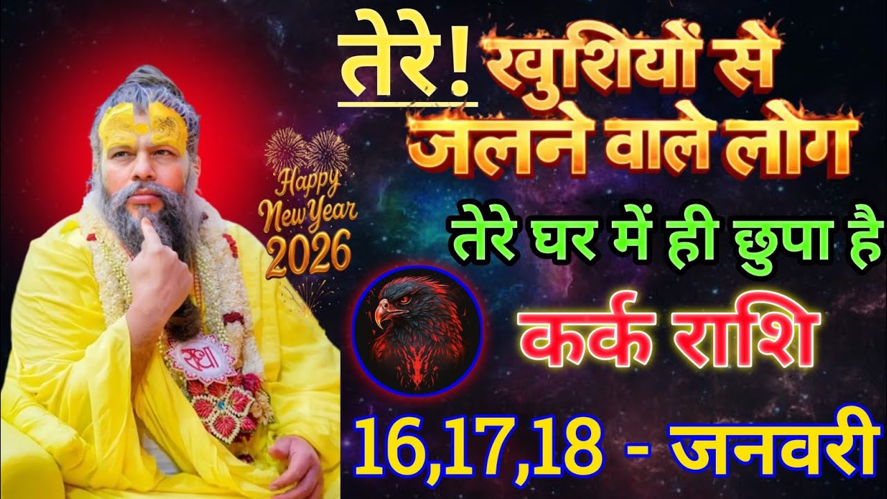 कर्क राशि तेरी खुशियों से जलने वाले लोग तेरे घर में ही छुपा है/kark rashi, cancer 🦀♋🦀