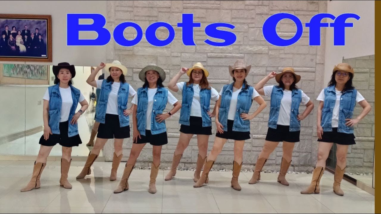 Boots Off Line Dance (demo & count) Chor: Rachael McEnaney (USA)