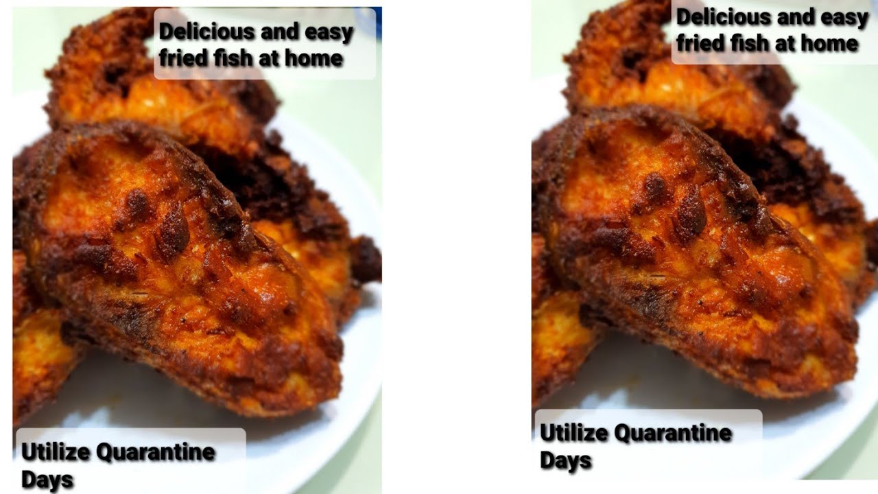 Fried fish nepali style at home