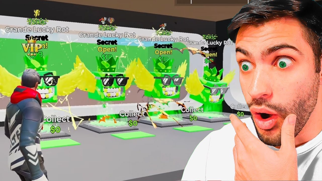 Avxry Opens 10 Toxic SECRET Grande Lucky Rots in Fortnite Steal the Brainrot (ALL SECRET CODES)