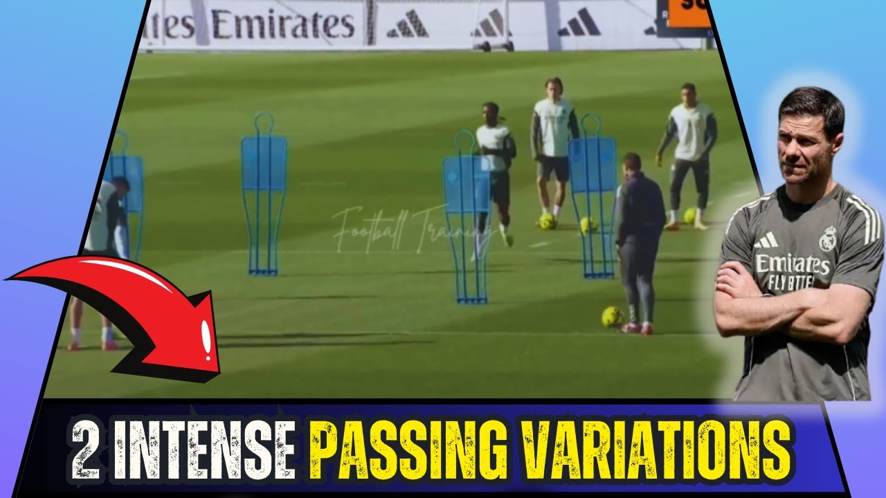 REAL Madrid Players Use These 2 Intense Passing Variations