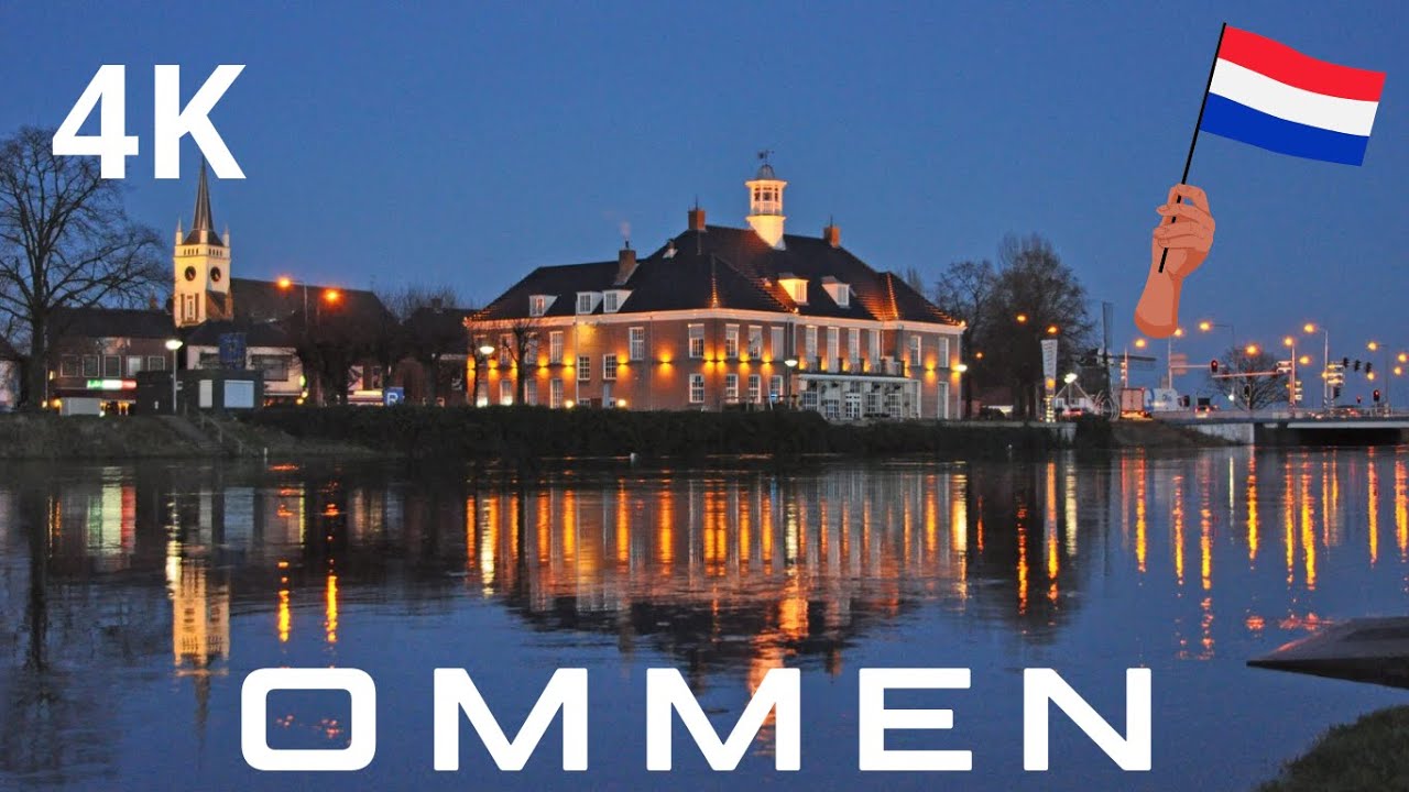 🇳🇱 Ommen 4K Walking / The Netherlands / A Historic Hanseatic Gem in Overijssel