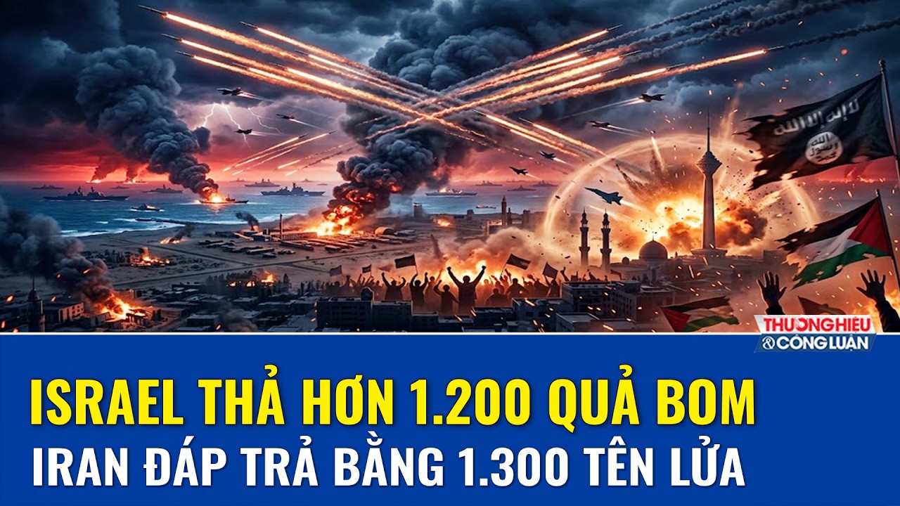 Thời sự Quốc tế sáng 2/3: Iran phóng hơn 1.200 tên lửa trả đũa sau khi Mỹ và Israel không kích