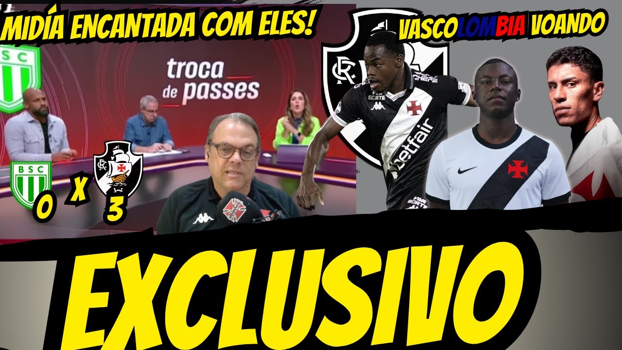 🚨VASCOLOMBIAS ENLOQUECEM A MÍDIA  COM  ATUAÇÃO CONTRA BOA VISTA! | ULTIMAS NOTICIAS DO VASCO.