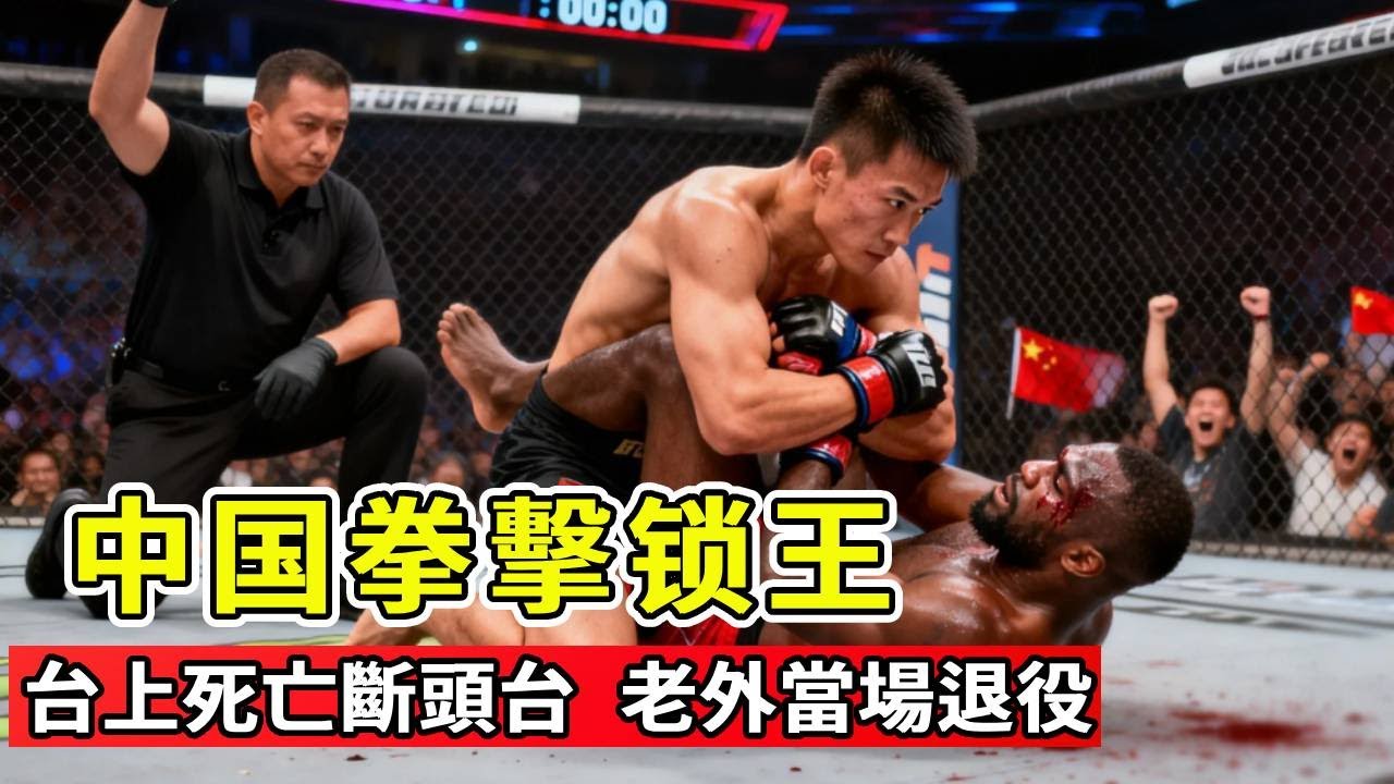 被老外瞧不起的中國鎖王！決賽一招死亡斷頭台，對手職業生涯被廢當場退休！ 【剛子格鬥解說】