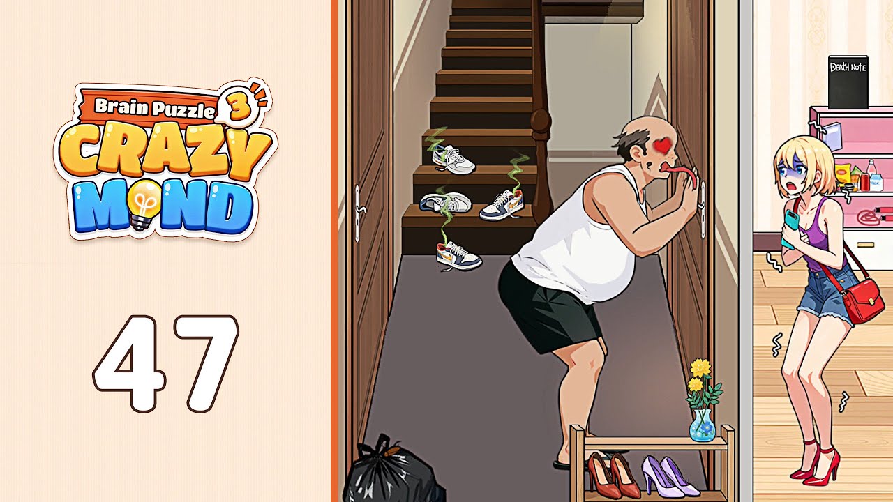 Головоломка 3: Безумный разум. Уровень 47. Ползунок у порога | Все головоломки решены! 🎯
