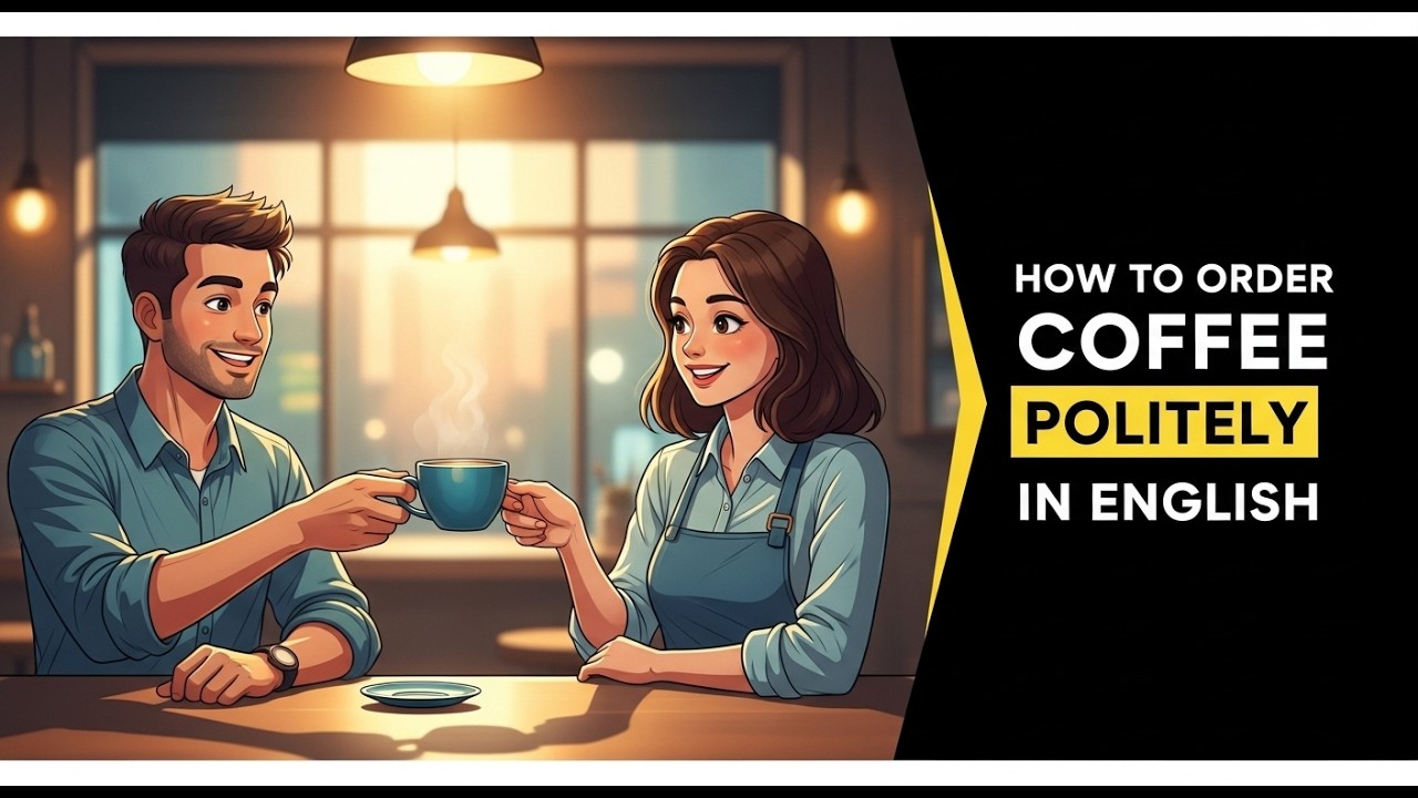 Speak English at the Coffee Shop! | Polite Ordering Phrases You NEED to Know