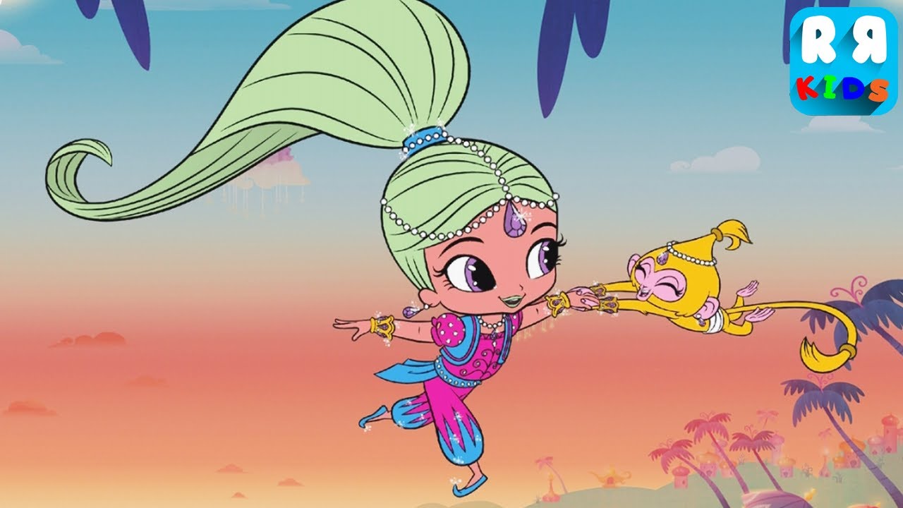 Playtime with Shimmer and Shine - Play and Coloring