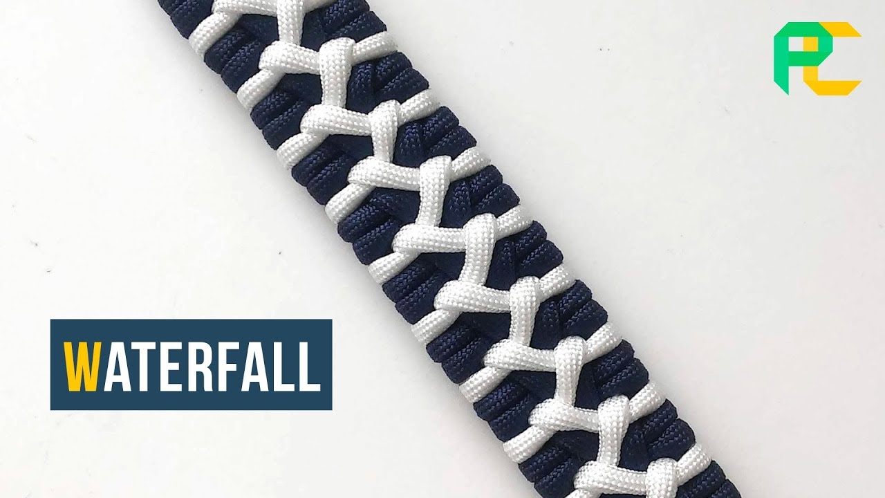 How to make Waterfall | Paracord Bracelet tutorial