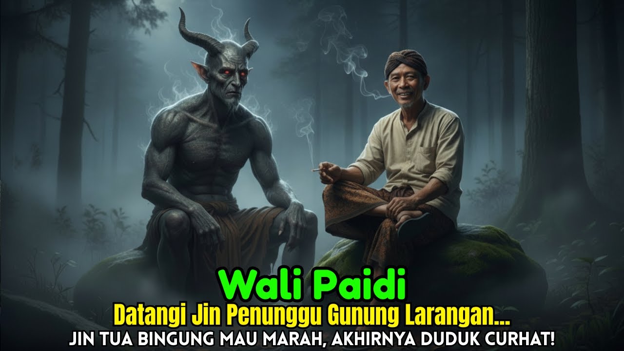 Wali Paidi Datangi Jin Penunggu Gunung Larangan, Dendam Lama Akhirnya Terbuka
