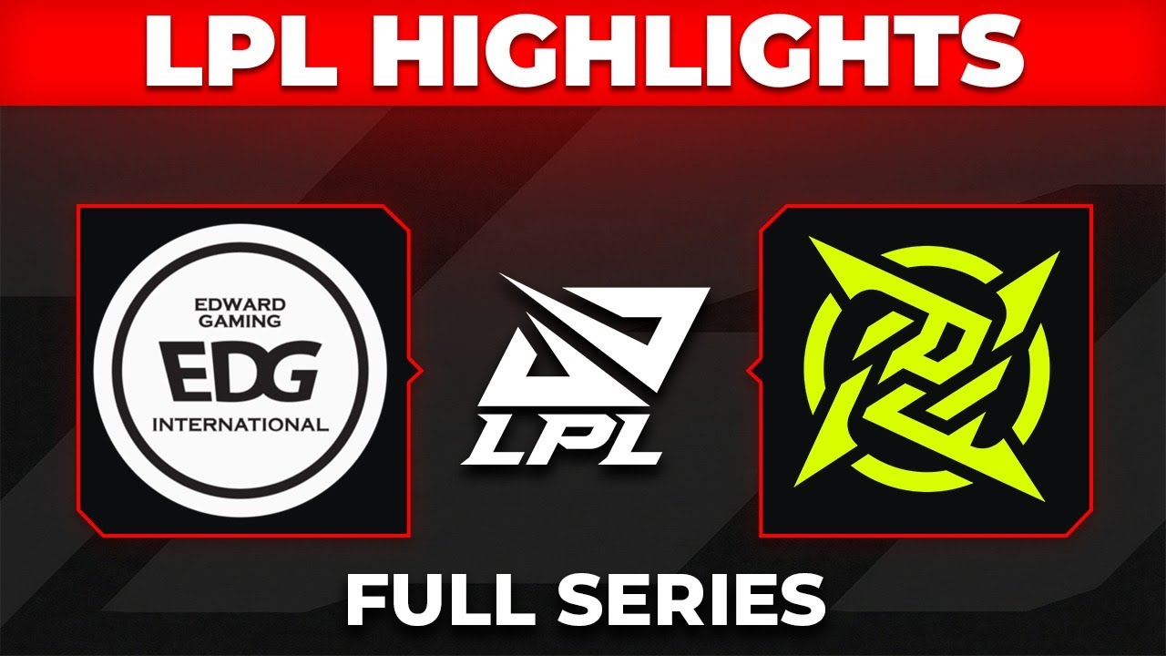 EDG vs NIP Highlights ALL GAMES | LPL 2026 Split 1 | EDward Gaming vs Ninjas in Pyjamas by Onivia