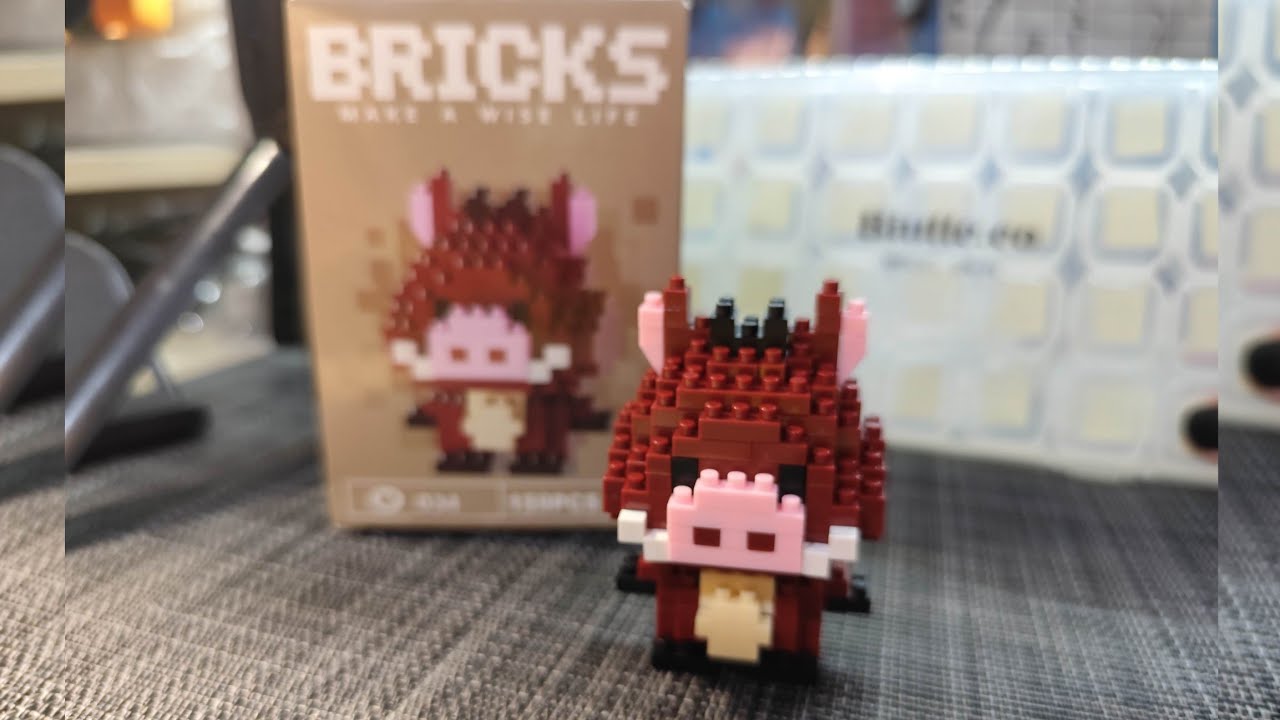 Lego Bricks LVORY PIG (Code 034) #timelapse