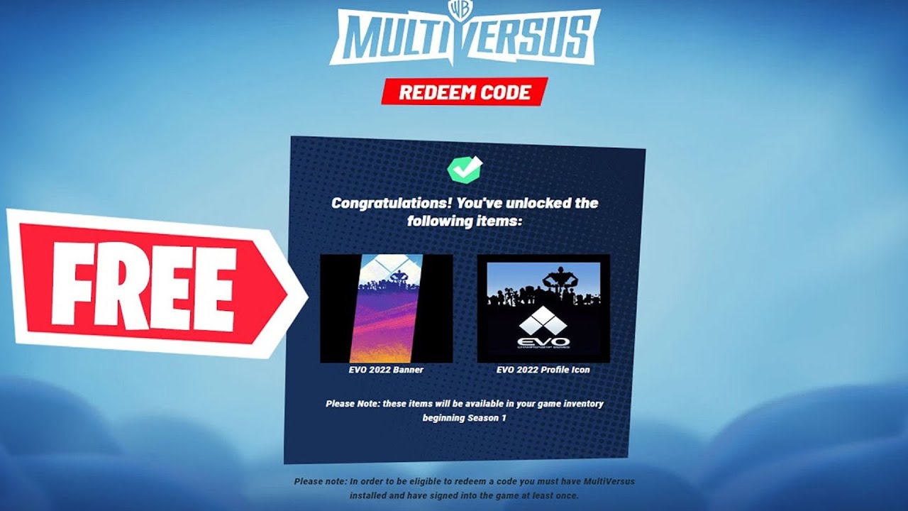 Use This Code For Free Multiversus Rewards