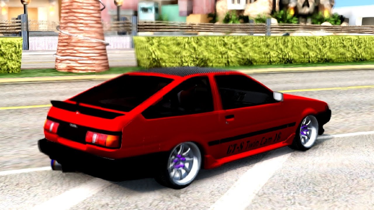 GTA San Andreas - Toyota Ae86 Hachi Roku _REVIEW