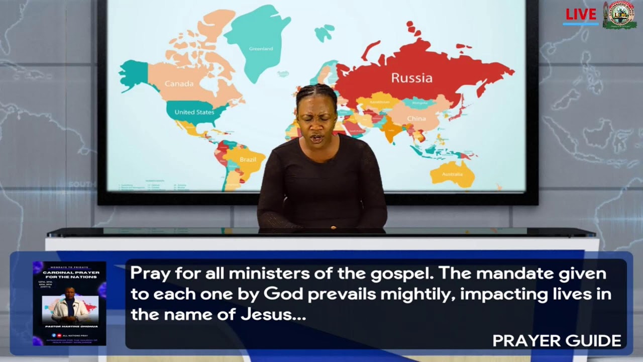CARDINAL PRAYER FOR THE NATIONS | PASTOR MARTINS OMONUA | FEBRUARY 18, 2026 - 3PM (GMT+1)