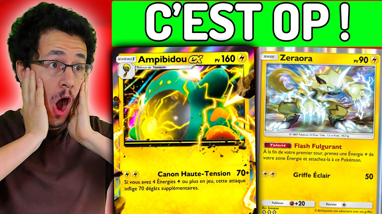 VOICI LE MEILLEUR NOUVEAU DECK ! [AmpibidouEX / Zeraora] - Deck Pokemon pocket