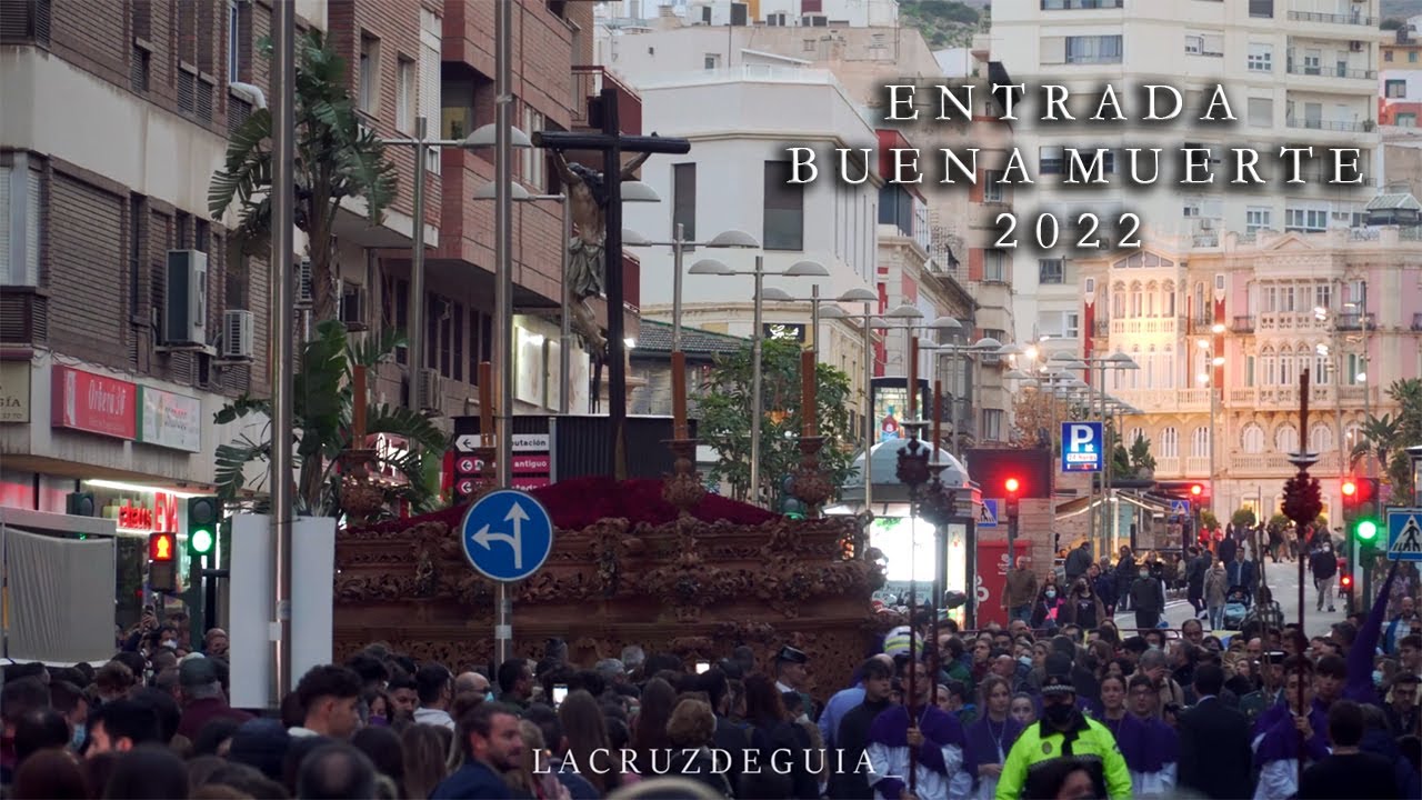 [4] RECOGIDA DEL CRISTO DE LA BUENA MUERTE POR LA LLUVIA - ALMERÍA 2022