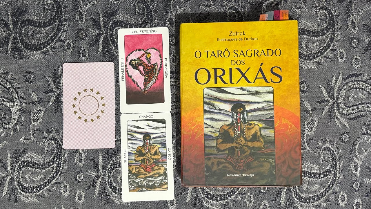 ⭐️🪬 Unboxing - O Tarô Sagrado dos Orixás de Zolrak 🔮✝️