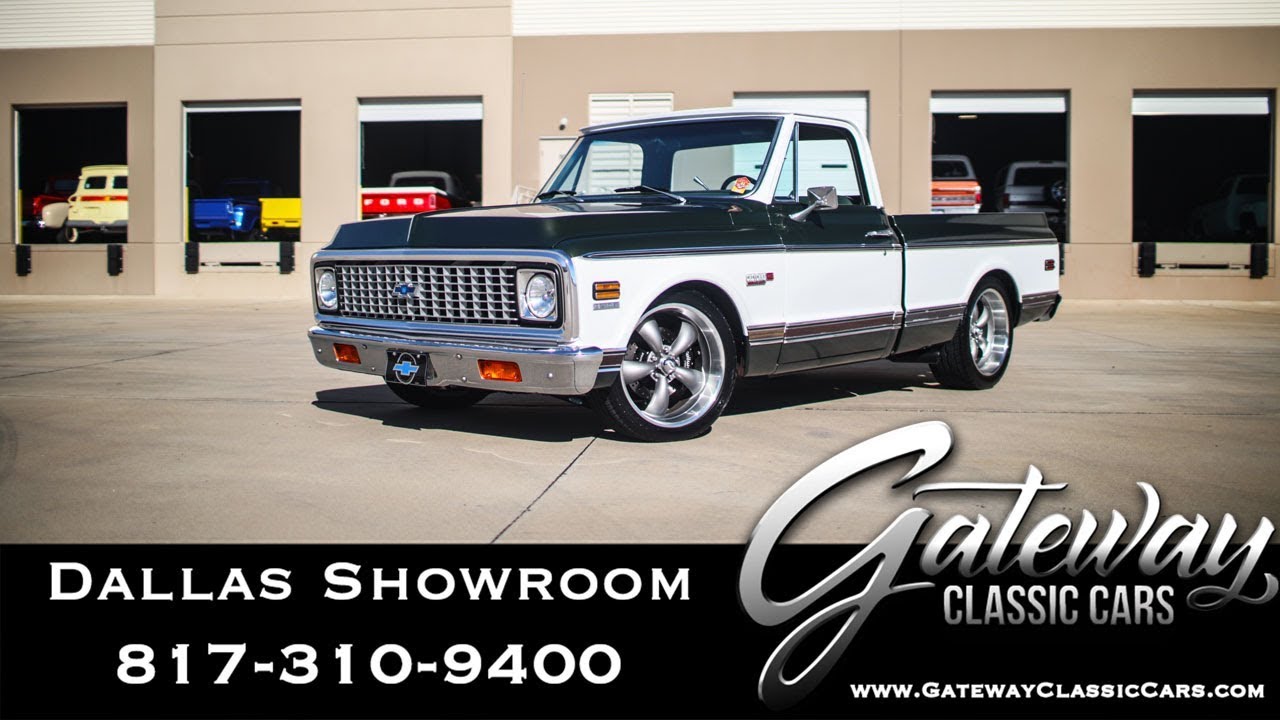 1972 Chevrolet C10 Cheyenne Super For Sale Gateway Classic Cars Dallas #1200