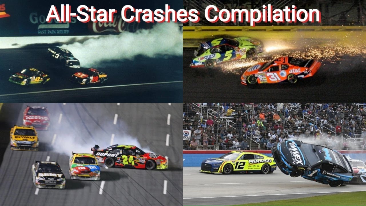 NASCAR All-Star Crashes 1985-2023