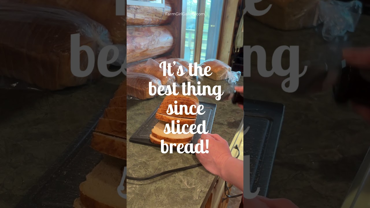 How I Slice My Homemade Sandwich Bread!!