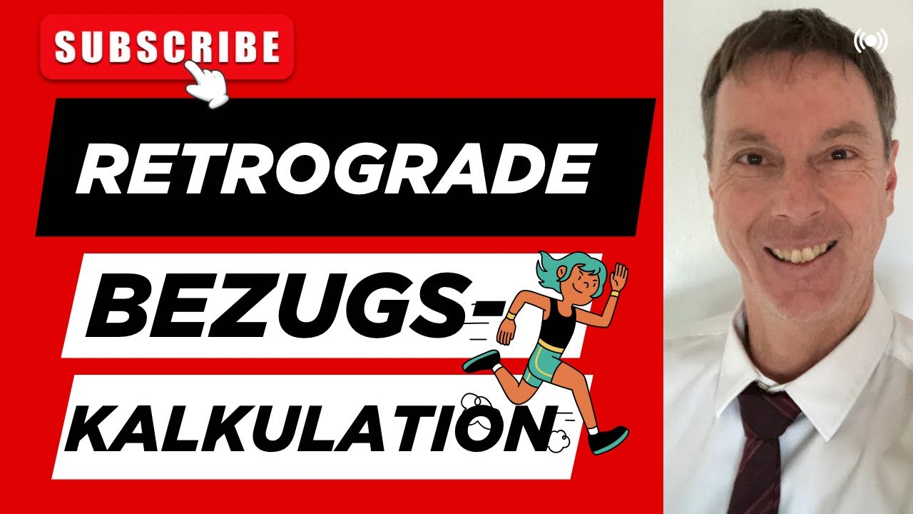 Retrograde Bezugskalkulation | schnelle Lösung | einfach erklärt