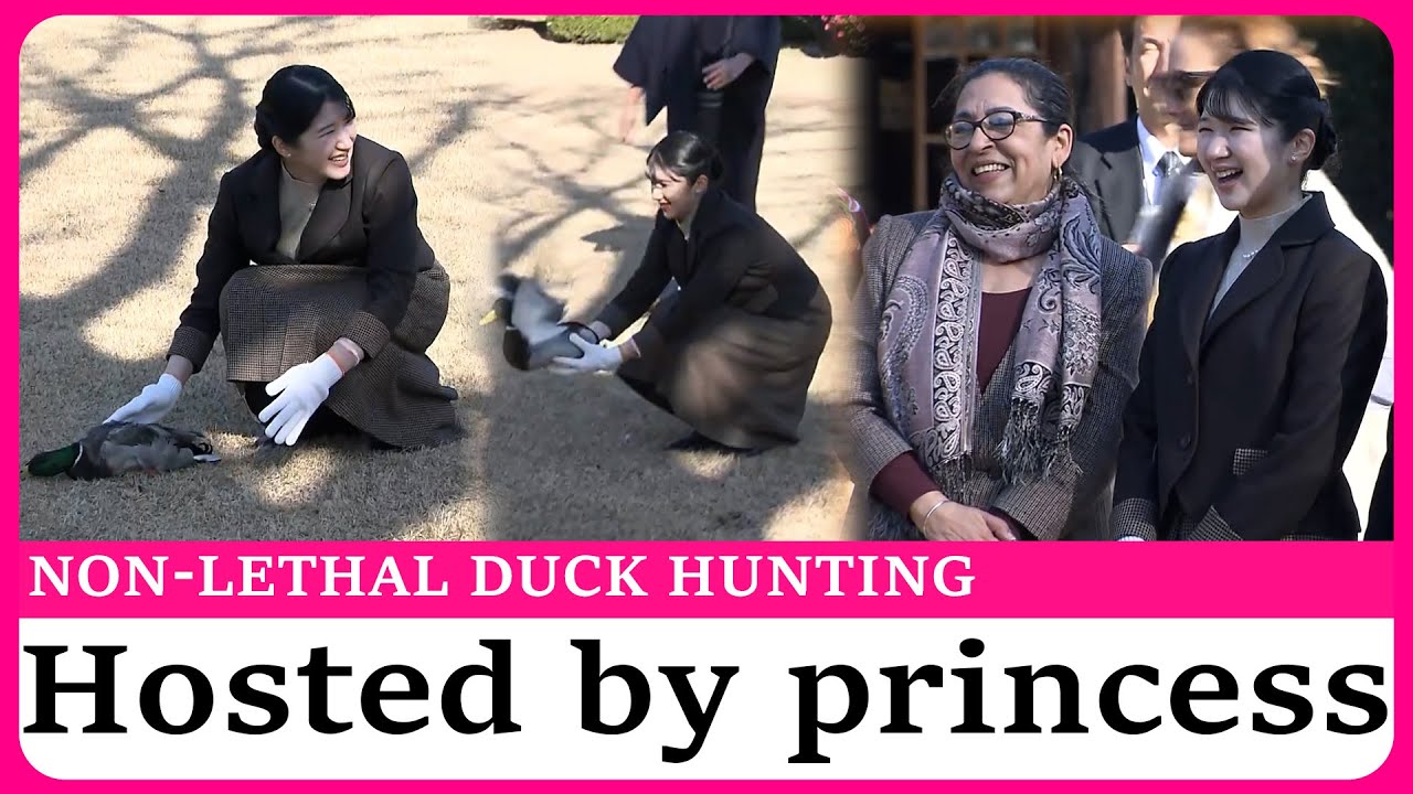 Princess Aiko hosts non-lethal duck-hunting event at Imperial preserve